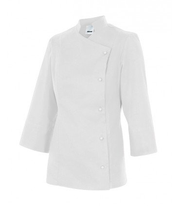 CHAQUETA DE COCINA DE MUJER MANGA LARGA