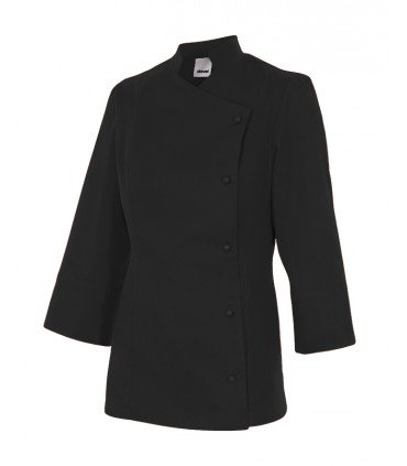 CHAQUETA DE COCINA DE MUJER MANGA LARGA