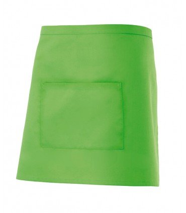 DELANTAL CORTO DE SARGA Y POLIESTER