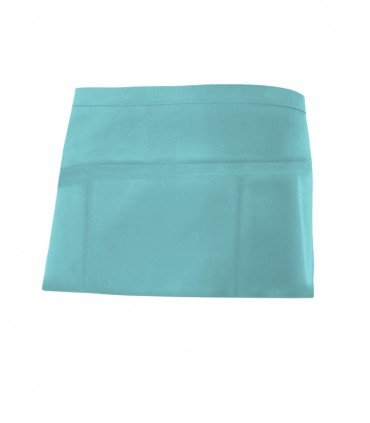 DELANTAL CORTO DE SARGA Y POLIESTER