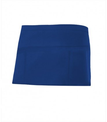 DELANTAL CORTO DE SARGA Y POLIESTER