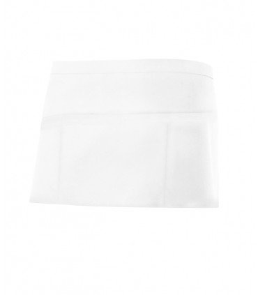 DELANTAL CORTO DE SARGA Y POLIESTER