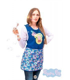 CASULLA ESCOLAR PEPPA PIG BUBBLES