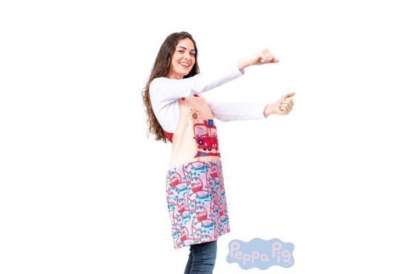 ESTOLA PROFESORA PEPPA PIG BUS