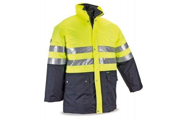 PARKA TRIPLE USO ALTA VISIBILIDAD BICOLOR