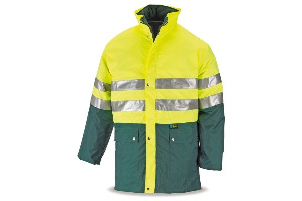 PARKA TRIPLE USO ALTA VISIBILIDAD BICOLOR