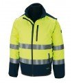CAZADORA TIPO SOFTSHELL BICOLOR