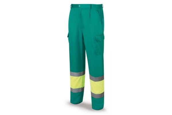 PANTALÓN MULTIBOLSILLOS ALTA VISIBILIDAD BICOLOR