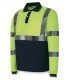 POLO ALTA VISIBILIDAD BICOLOR MANGA LARGA 200 GR.