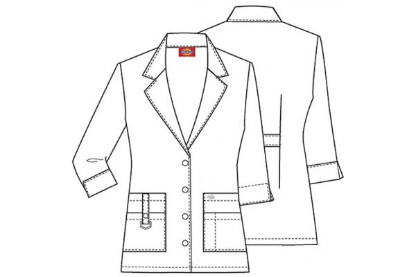 BATA PARA MUJER DICKIES MEDICAL