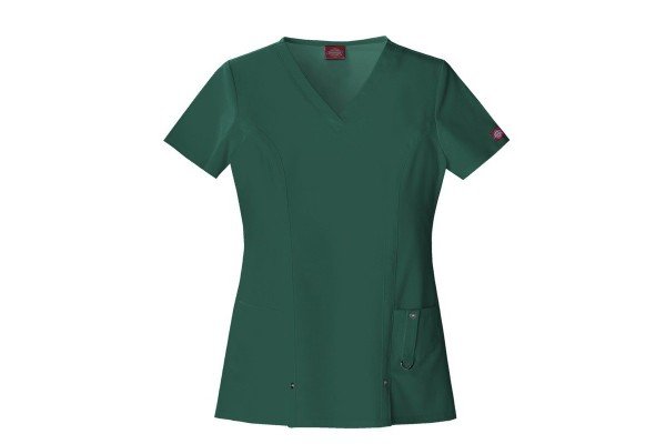 CASACA MUJER CUELLO V ENTALLADA DICKIES MEDICAL