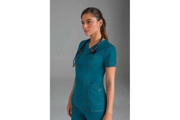 CASACA MUJER CUELLO V CRUZADO DICKIES MEDICAL
