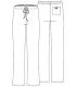 PANTALON UNISEX CARGO DICKIES MEDICAL