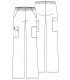 PANTALON MUJER CARGO DICKIES MEDICAL