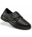 ZAPATO NEGRO DE MICROFIBRA HIDROFUGADA MODELO BARCELONA