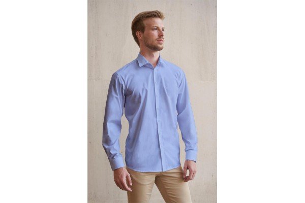 CAMISA DE CABALLERO SEMIENTALLADA MODELO BARAT