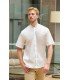 CAMISA DE CABALLERO MODELO LLANES CUELLO MAO