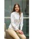 BLUSA DE SEÑORA CUELLO MAO MODELO AUGE