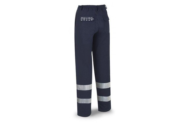 Pantalón IGNÍFUGO y ANTIESTÁTICO Multinorma algodón 260 gr.