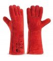 GUANTES PARA SOLDADOR PIEL SERRAJE 40 CM. CAJA 12 PARES