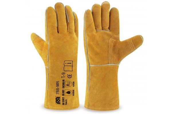 GUANTES PARA SOLDADOR PIEL SERRAJE CAJAS 12 PARES