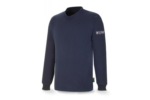 Camiseta IGNÍFUGA Y ANTIESTÁTICA (Tejido de punto XISPAL) 160 gr.