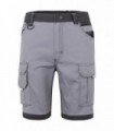Bermuda de trabajo canvas stretch con bolsillos flotantes Velilla 103029S