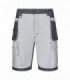 Bermuda canvas stretch Velilla 103029S blanco y gris