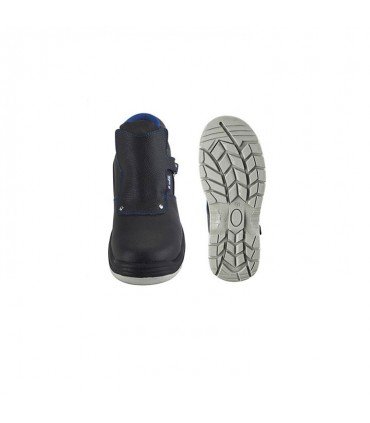 BOTA MODELO VULCANO PIEL NEGRA 1688-BSO