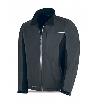 CAZADORA SOFTSHELL TRIPLE LÁMINA MODELO GRAFITO 320 gr./m2