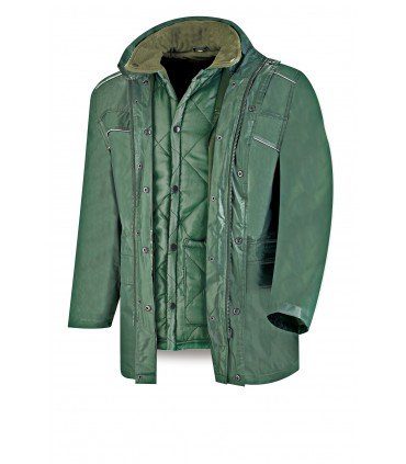 PARKA TRIPLE USO (chubasquero/husky/chaleco) MODELO GALERNA