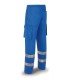 PANTALÓN AZULINA ALGODÓN 245 g. CON BANDAS REFLECTANTES