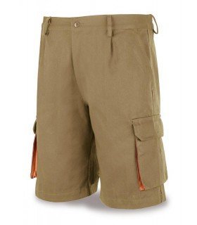 BERMUDAS ALGODÓN TOPSERIES MULTIBOLSILLOS 245 g.