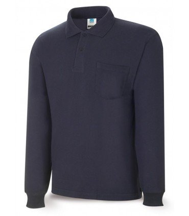 POLO MANGA LARGA ALGODÓN 220 GR./M2